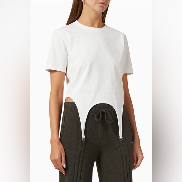 Dion Lee Garter Tee White XS - Picture 1 of 8